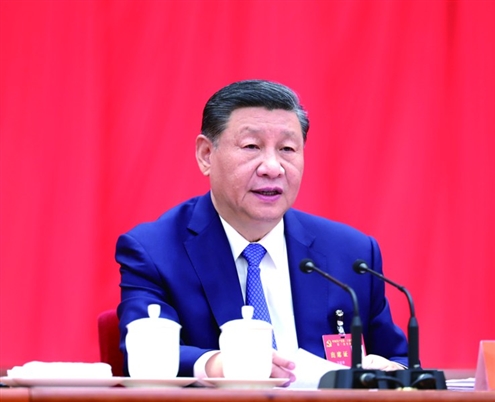 中国共产党第二十届中央委员会第三次全体会议,于2024年7月15日至18日在北京举行。中央委员会总书记习近平作重要讲话。新华社发